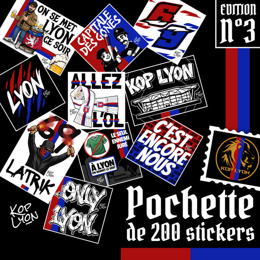 Pochettes et pack de stickers collector - Édition 3