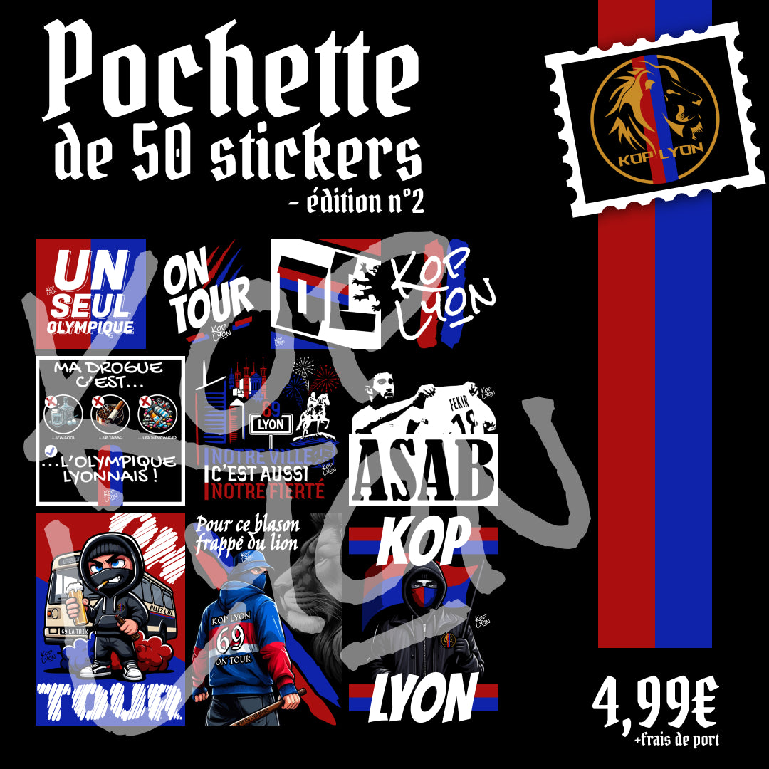 Pochettes et pack de stickers collector