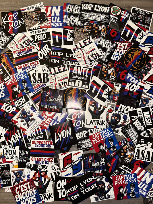 Stickers OL : où en trouver et lesquels choisir (collector, voiture, PC)