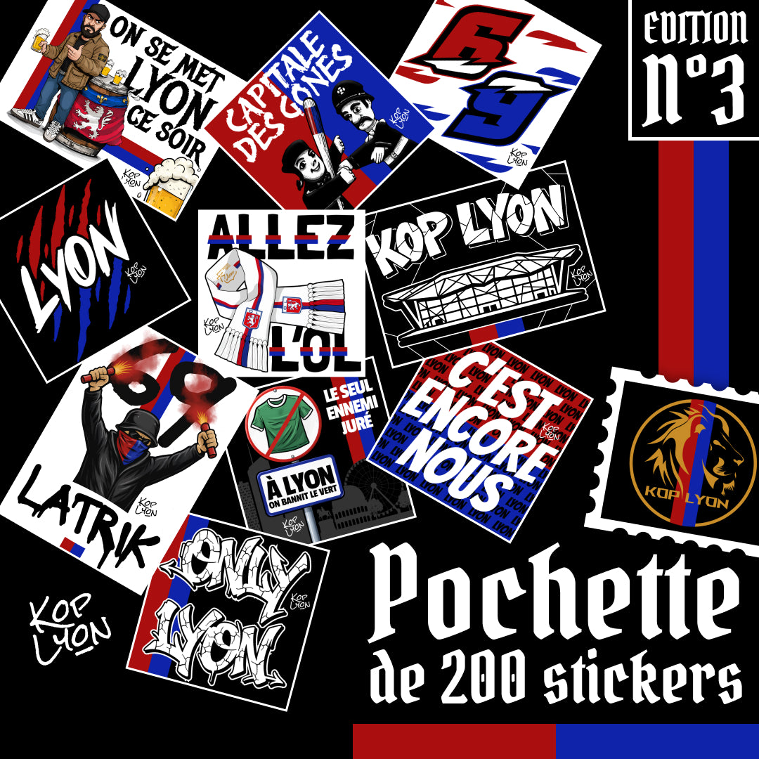 Pochettes et pack de stickers collector - Édition 3